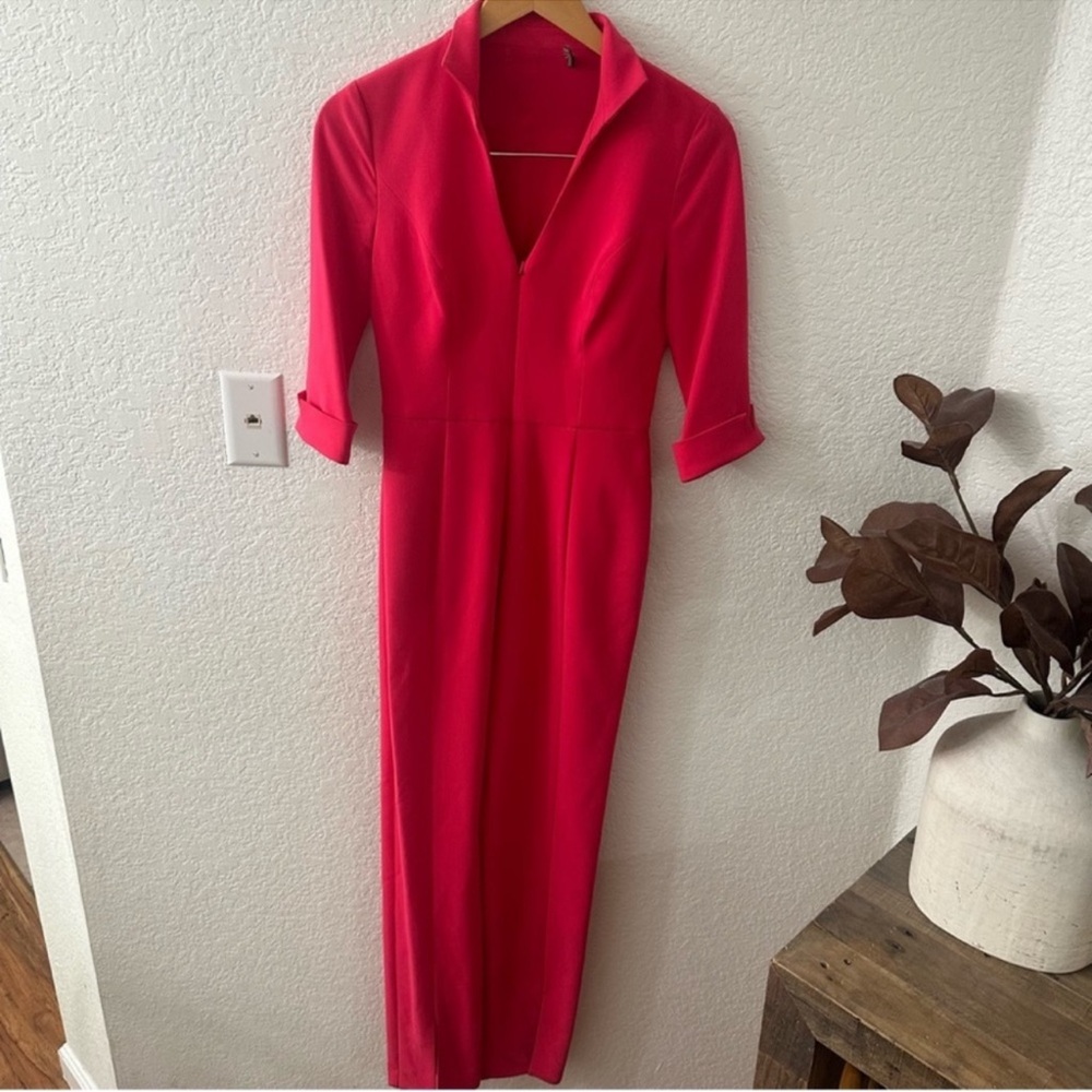 New Black Halo Jumpsuit size 0